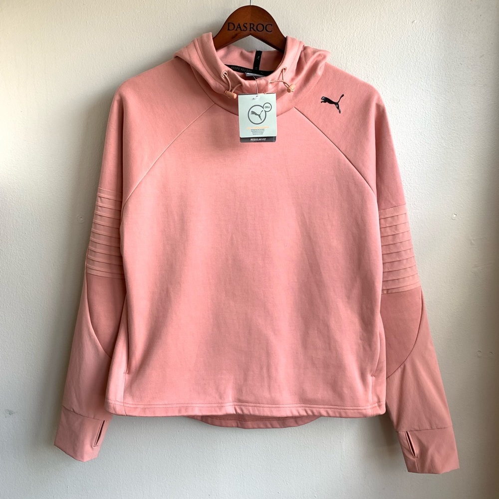 Puma evostripe pink hoodie NWT - Picture 2 of 8